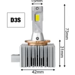 Led-Xenon-D3S -Canbus Комплект-2бр.+150% по-ярка светлина