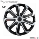 Тасове за джанти 14'' Versaco Evo Black/Silver АН