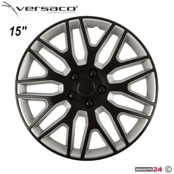 Тасове за джанти 15'' Versaco Dakar Black\Silver