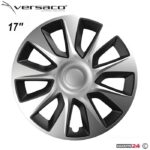 Тасове за джанти 17'' Versaco Stratos Silver / Black