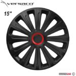 Тасове за джанти 15'' Versaco Trend Black
