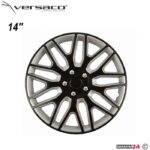Тасове за джанти 14'' Versaco Dakar Black/Silver