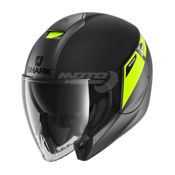 Каска Shark Citycruiser Karonn Yellow Matt