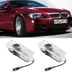 Проектор на лого за врати BMW 1/3/5/6/7 Series X1/X3/X5/X6/Z/E81/E83/E87/E60/E61/E70/E71/E90/E91/F10-Плафони 2 бр.