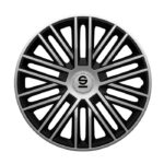 Тасове за джанти 16'' Sparco BERGAMO / SPC1685SVBK