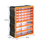 Органайзер за стена с 39 кутии PA1301 - Image 5
