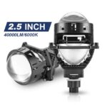 Лед лупи 2.5 inch – Bi LED лещи за фарове Проектор Лещи Hi/Lo Beam Автомобилни светлини Комплекти за модернизация H4 H7