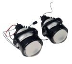 Лед лупи 2.5 inch – Bi LED лещи за фарове Проектор Лещи Hi/Lo Beam Автомобилни светлини Комплекти за модернизация H4 H7 - Image 4