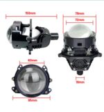 Лед лупи 3.0 Inch – Bi LED лещи за фарове Проектор Лещи Hi/Lo Beam Автомобилни светлини Комплекти за модернизация H4 H7 - Image 2