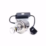 Лед крушки с лупа А80 за фарове Н4 Canbus 12-24V 220W 30000LM 5700К - Image 4