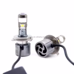 Лед крушки с лупа А80 за фарове Н4 Canbus 12-24V 220W 30000LM 5700К - Image 5