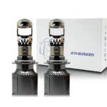 Лед крушки с лупа А80 за фарове Н11 Canbus 12-24V 220W 30000LM 5700К
