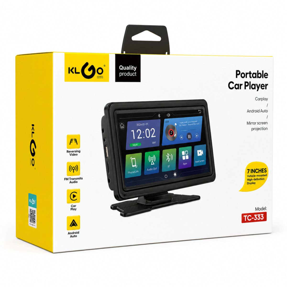 МУЛТИМЕДИЯ CAR PLAYER 7" ANDROID PA1838 - Image 3